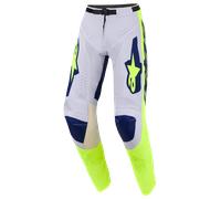 Alpinestars Racer Air Riway MX Trousers Grey/Yellow/Blue36 Grey,Yellow,Blue