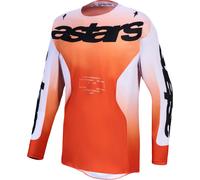 Alpinestars Racer Amber Motocross Jersey, orange/black, size S