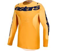 Alpinestars Racer Amber Motocross Jersey, orange/blue/yellow, size M