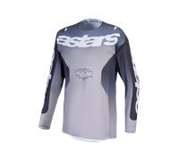 Alpinestars Racer Amber MX Jersey Graystone/Cold Grey/Light LilacXXL Graystone,Cold Grey,Light Lilac