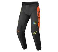 Alpinestars Racer Compass Black Yellow Fluo Coral 32" Motocross MX Pants MX Moto
