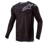 alpinestars Racer Graphite MX Jersey M men Black, M