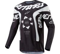 Alpinestars Racer Hana Motocross Jersey, black-white, size M for Men