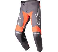 Alpinestars Racer Hoen Motocross Pants, grey-orange, size 32 for Men