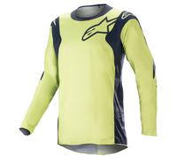 alpinestars Racer Hoen Jersey men Green/Neon blue, XL