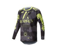 Alpinestars Racer Hollow MX Jersey Dark Camo/Fluo YellowM Dark Camo,Fluo Yellow
