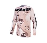 Alpinestars Racer Lone Motocross Jersey, brown/black, size M