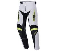 Alpinestars Racer Lucent MX Trousers Youth White/Neon Red/Yellow Fluo26 White,Neon Red,Yellow Fluo
