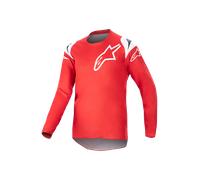 Alpinestars Racer Narin Youth MX Jersey Mars Red/WhiteM Mars Red,White