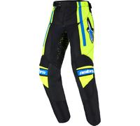 Alpinestars Racer Nomur Kids Motocross Pants, blue-yellow, size XS