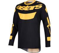 Alpinestars Racer Riway Motocross Jersey, black-yellow, size M for Men