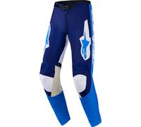 Alpinestars Racer Riway Motocross Pants, dark blue/light blue/white, size 30