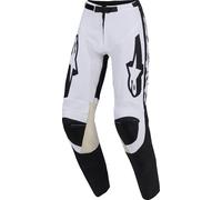 Alpinestars Racer Riway Motocross Pants, white/black, size 28