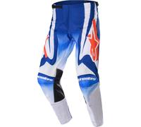 Alpinestars Racer Semi Motocross Pants, blue-orange, size 36 for Men