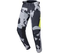 Alpinestars Racer Tactical 2023 Youth Motocross Pants, grey/yellow, size 22