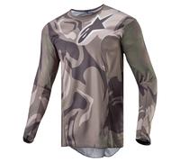 alpinestars Racer Tactical Jersey M men Green/Camouflage/Brown, M