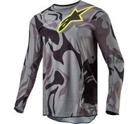 Alpinestars Racer Tactical Motocross Jersey, grey/camouflage, size M