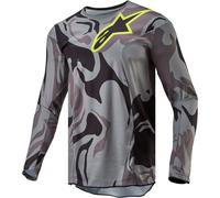 Alpinestars Racer Tactical Motocross Jersey, grey, size M for Men