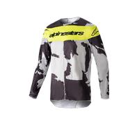 Alpinestars Racer Tactical MX Jersey Desert Cast Grey Camo/Yellow FluoS Cast Grey Camo,Yellow Fluo