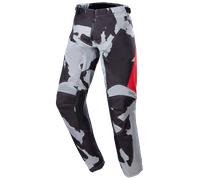 Alpinestars Racer Tactical Youth MX Trousers Cast Grey Camo/Mars Red24 Cast Grey Camo,Mars Red