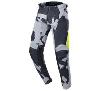 Alpinestars Racer Tactical 2023 Youth Motocross Pants, grey-yellow, size 24