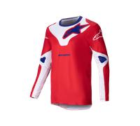 Alpinestars Racer Veil MX Jersey Bright Red/WhiteXXL Bright Red,White