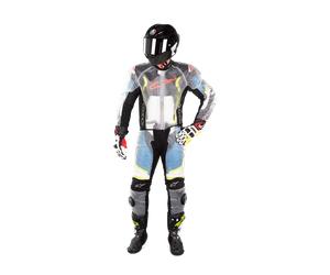 Alpinestars Racing Ready Rain Jacket Transparent/BlackL Transparent,Black