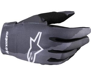 Alpinestars Radar Dark Camo Youth Motocross Gloves, size XXXS