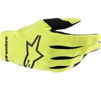 Alpinestars Radar Motocross Gloves, black-yellow, size S for Men