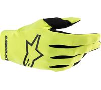 Alpinestars Radar Motorcycle Gloves Black Yellow