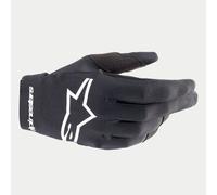 Alpinestars Radar MTB Motorcycle Gloves Unisex Kids Off-Road - Black