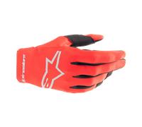 Alpinestars Radar Motocross Gloves, red-silver, size M for Men
