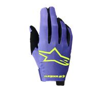 Alpinestars Radar Motocross Gloves, purple-yellow, size M for Men