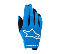 Alpinestars Radar Motocross Gloves, white-blue, size M for Men