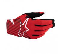 Alpinestars Radar PRO Bright Off-Road Motorcycle Gloves Men - Red