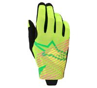 Alpinestars Radar Pro Gloves - Green / Yellow Fluo / Pink Fluo
