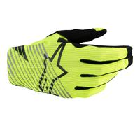 Alpinestars Radar Pro Moto Motocross Off-Road MX Gloves Black / Fluo Yellow