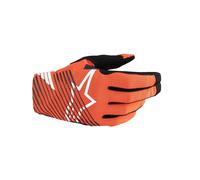 Alpinestars Radar Pro MX Gloves Hot Orange Motocross Off-Road Enduro MTB