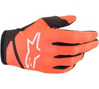Alpinestars Radar Youth Motocross Gloves, black-orange, size M
