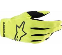 Alpinestars Radar Youth Motocross Gloves, black-yellow, size 3XL