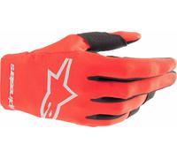 Alpinestars Radar Youth Motocross Gloves, red, size 3XL