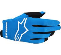 Alpinestars Radar Youth Motocross Gloves, white-blue, size S