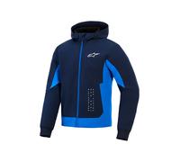 Alpinestars Radium Tech Motorcycle Zip Hoodie, blue, size 2XL for Men