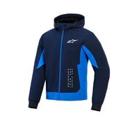Alpinestars Radium Tech Men's Motorcycle Hoodie Urban Construction 3L Nucleon Flex Plus Armour Windproof Navy Blue/King XL