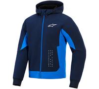 Alpinestars Radium Tech Motorcycle Zip Hoodie, blue, size L for Men