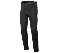 Alpinestars Radium V2 Denim Motorcycle Textile Pants, black, size 34 for Men