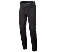 Alpinestars Radium V2 Denim Motorcycle Textile Pants, black, size 36