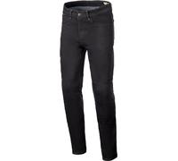 Alpinestars Radium V2 Denim Motorcycle Textile Pants, black, size 38