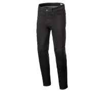 Alpinestars Radium V2 Denim Pants Black Rinse, Size: 32