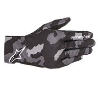 Alpinestars Reef Motorcycle Gloves, black-green-multicolored, size M for Men